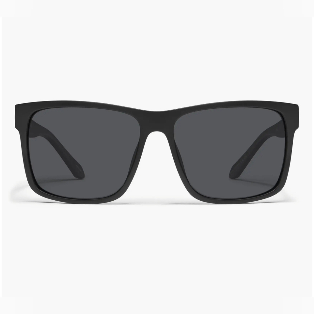 NWOT QUAY Men's "Thrill Ride" Black Polarized Sunglasses